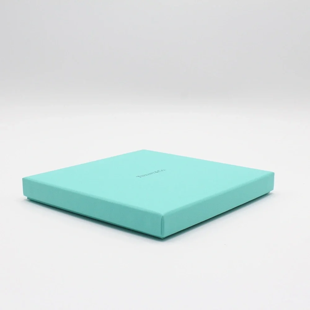 Authentic Small Flat Tiffany & Co Gift Box, 6x6